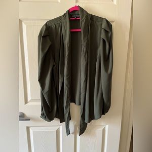 Hunter Green Eloquii blouse size 18